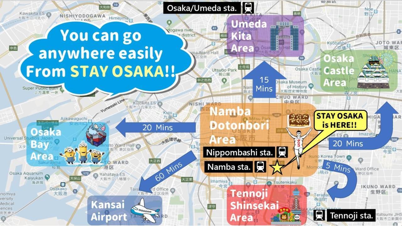 Stay Osaka Zewnętrze zdjęcie